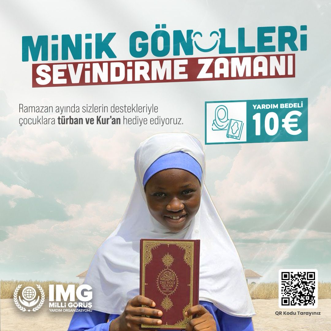 Geschenk von Turban und Koran