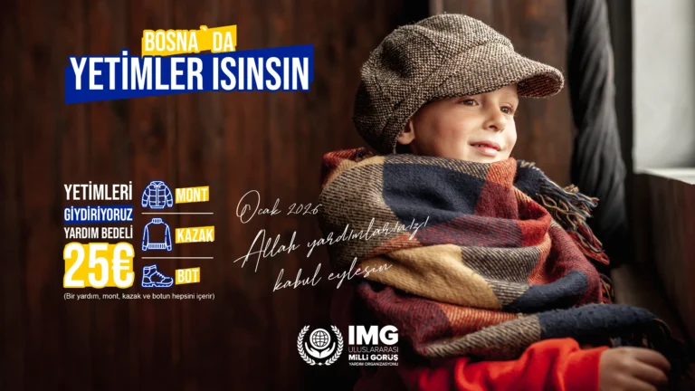 Bosna’da Yetimler Isınsın